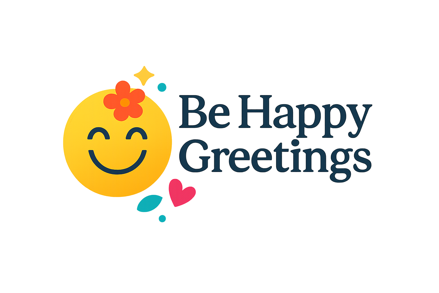 Be Happy Greetings Logo