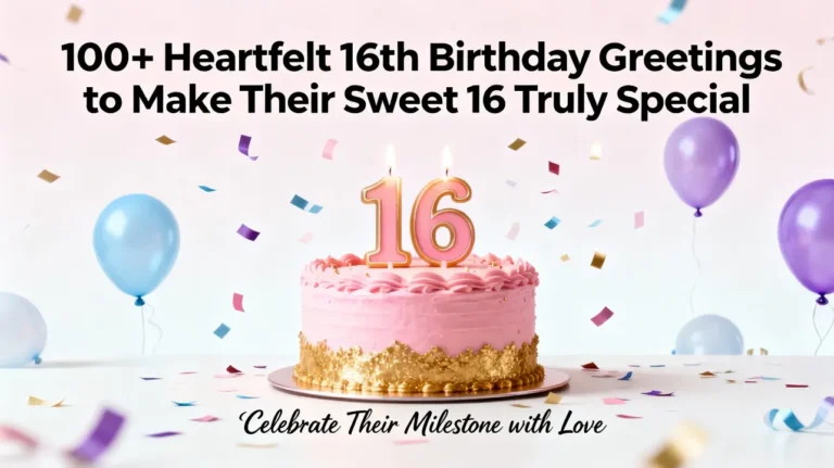 100+ Heartfelt 16th Birthday Greetings to Make Their Sweet 16 Truly Special 3 100+ Heartfelt 16th Birthday Greetings to Make Their Sweet 16 Truly Special