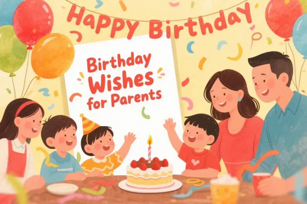 Birthday Greetings for Parents