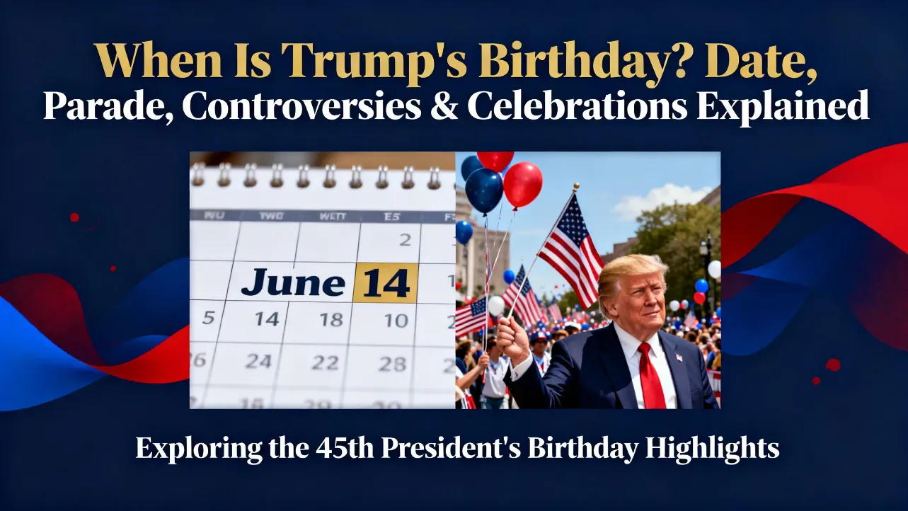When Is Trumps Birthday? Date, Parade, Controversies & Celebrations Explained