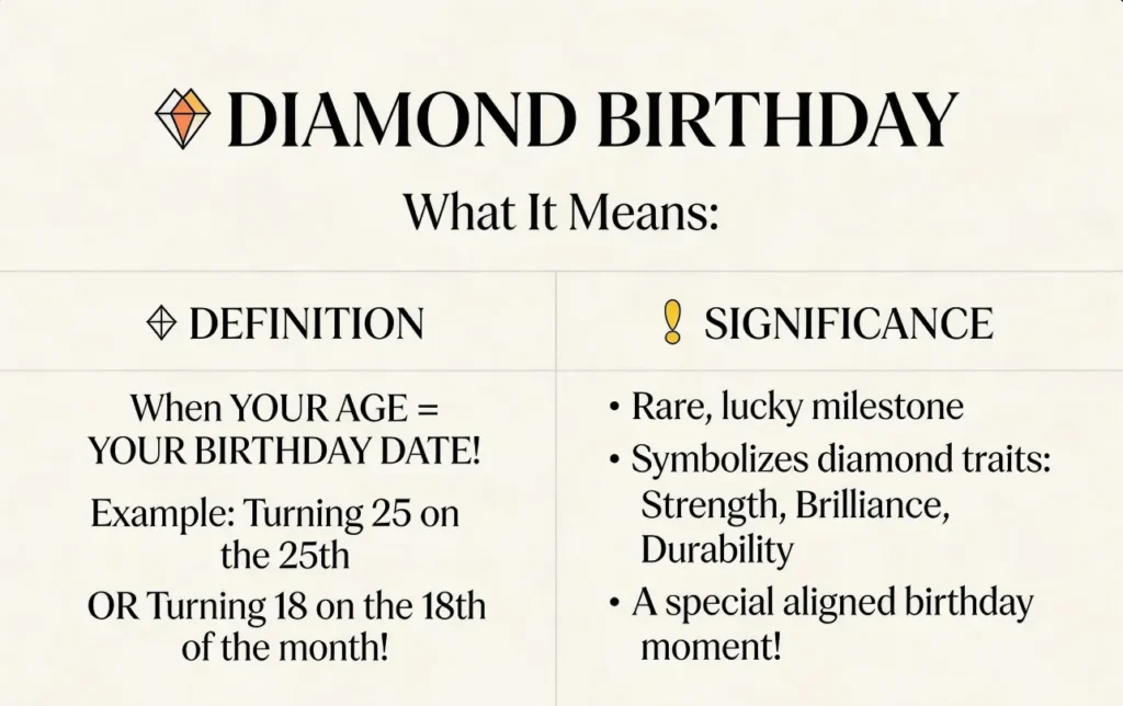 Understanding the What is a Diamond Birthday Meaning