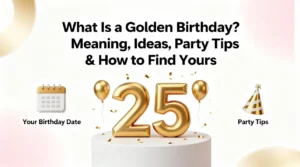 What Is a Golden Birthday Meaning, Ideas, Party Tips & How to Find Yours