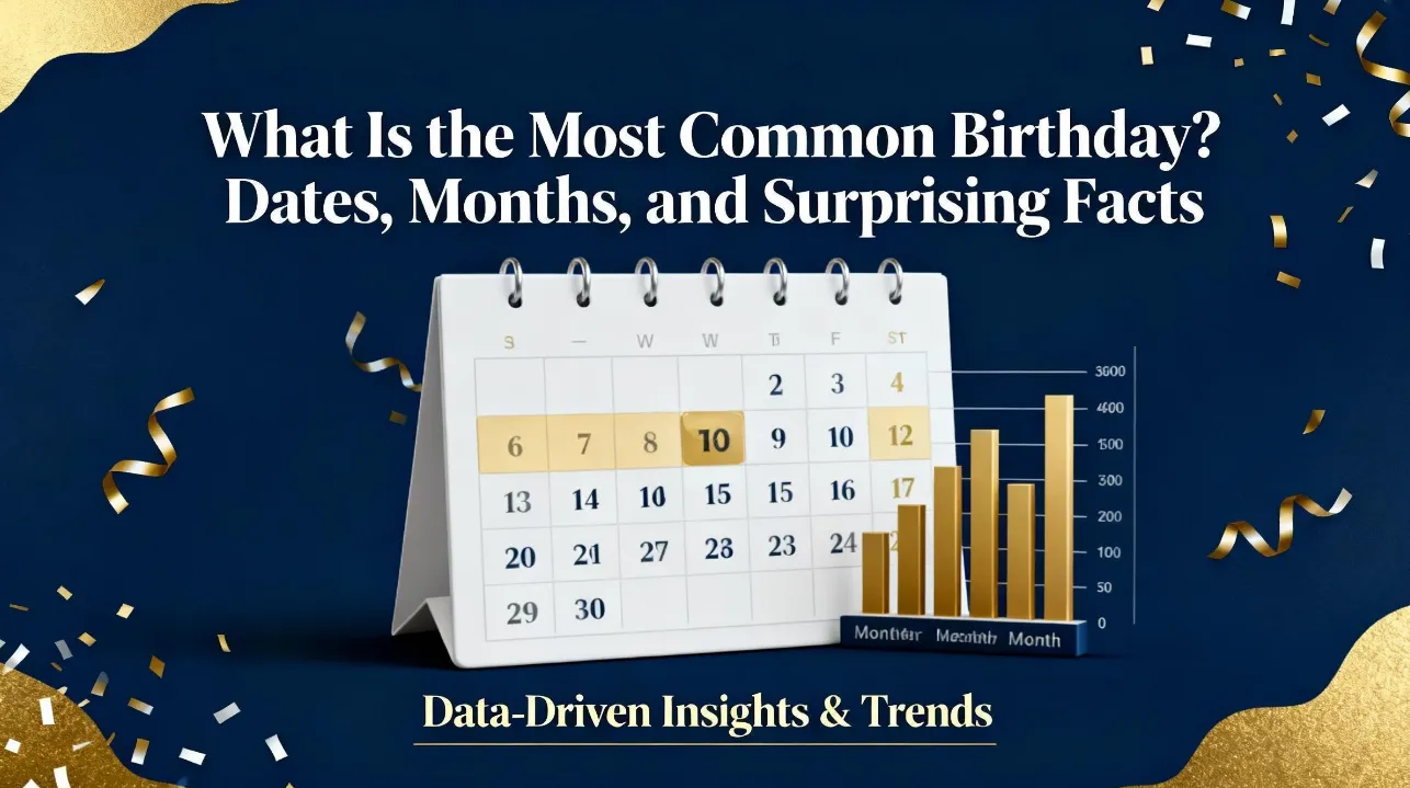 What Is the Most Common Birthday Dates, Months, and Surprising Facts