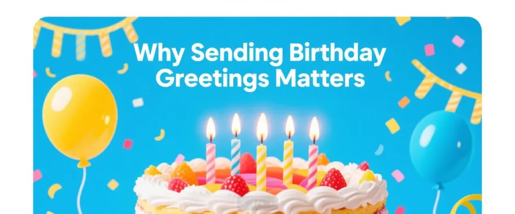 Why Sending Birthday Greetings Matters