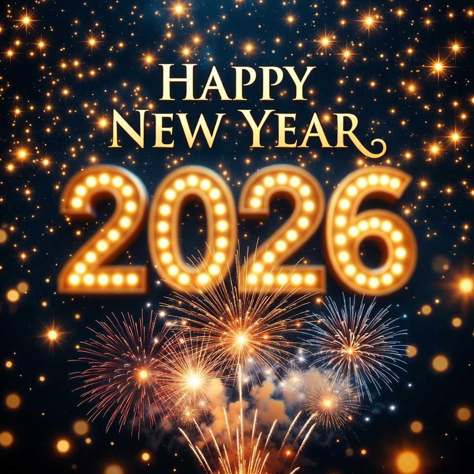 100+ Best Happy New Year Greetings 2026 – Quotes, Wishes, Images & Messages to Start the Year Bright