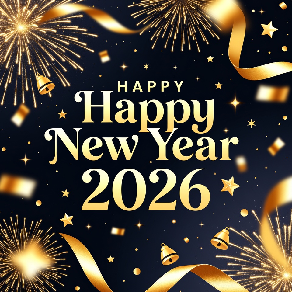 100+ Best Happy New Year Greetings 2026 – Quotes, Wishes, Images & Messages to Start the Year Bright