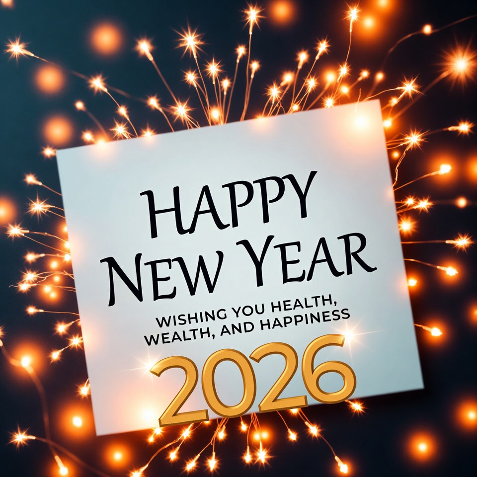 100+ Best Happy New Year Greetings 2026 – Quotes, Wishes, Images & Messages to Start the Year Bright