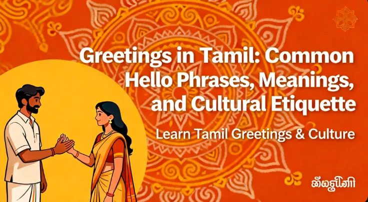 Greetings in Tamil: Common Hello Phrases, Meanings, and Cultural Etiquette