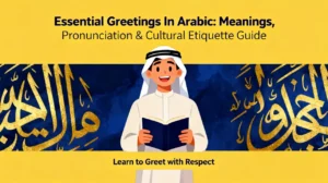 Essential Greetings In Arabic Meanings, Pronunciation & Cultural Etiquette Guide