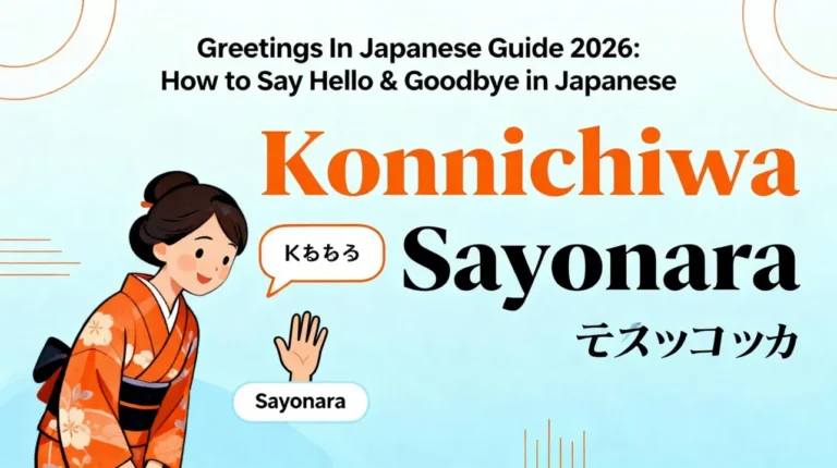 Greetings In Japanese Guide 2026 How to Say Hello & Goodbye in Japanese