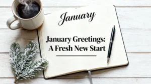 January Greetings Meaningful Messages, Ideas, and Tips for a Fresh New Start