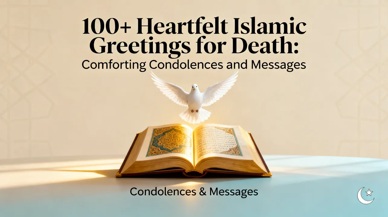 100+ Heartfelt Islamic Greetings for Death Comforting Condolences and Messages