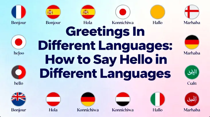 Greetings In Different Languages How to Say Hello in Different Languages