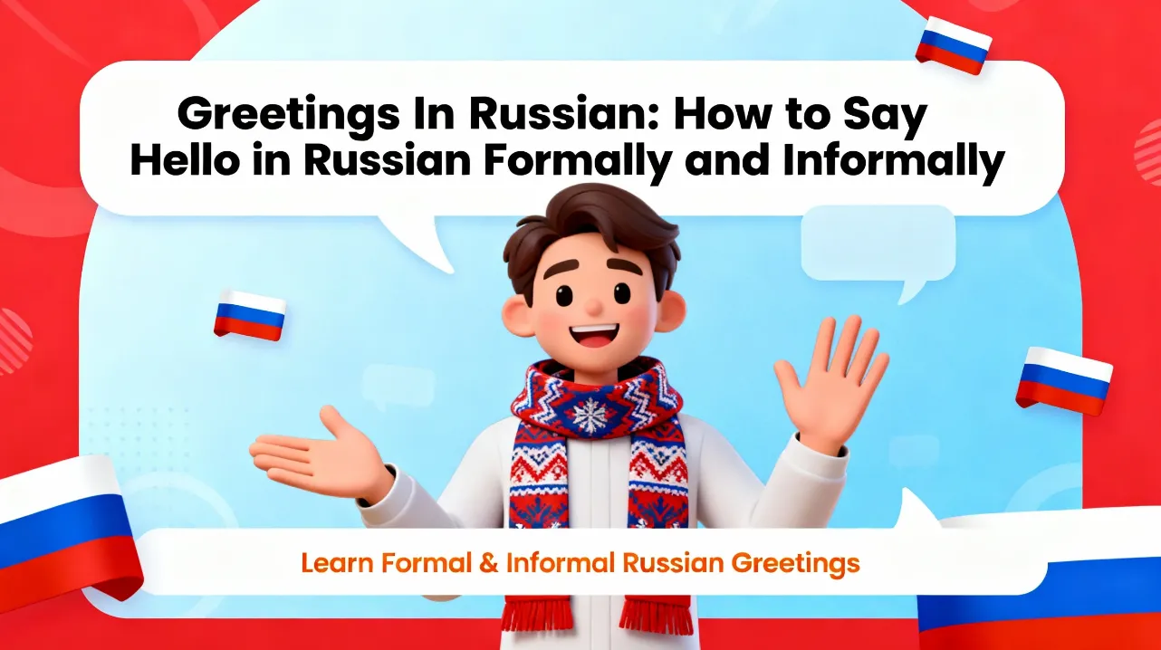 Greetings In Russian How to Say Hello in Russian Formally and Informally
