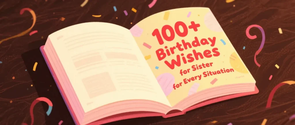 100+ Birthday Wishes for Sister for Every Situation
