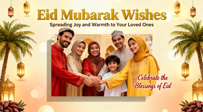 Eid Mubarak Wishes Spreading Joy and Warmth to Your Loved Ones