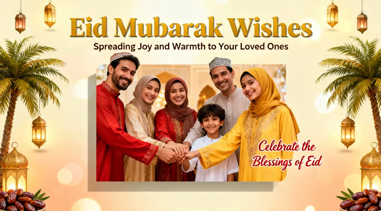 Eid Mubarak Wishes Spreading Joy and Warmth to Your Loved Ones