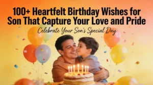 100+ Heartfelt Birthday Wishes for Son That Capture Your Love and Pride