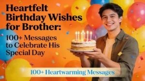 Heartfelt Birthday Wishes for Brother 100+ Messages to Celebrate His Special Day